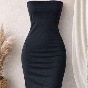 The Limited Black Strapless Bodycon Dress XS